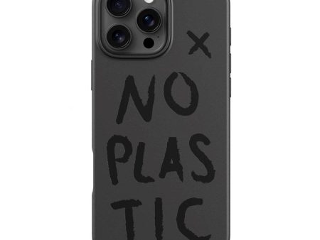 agood company iPhone 16 Pro Max PLNTPRTCT Cover - Black   No Plastic Online Hot Sale