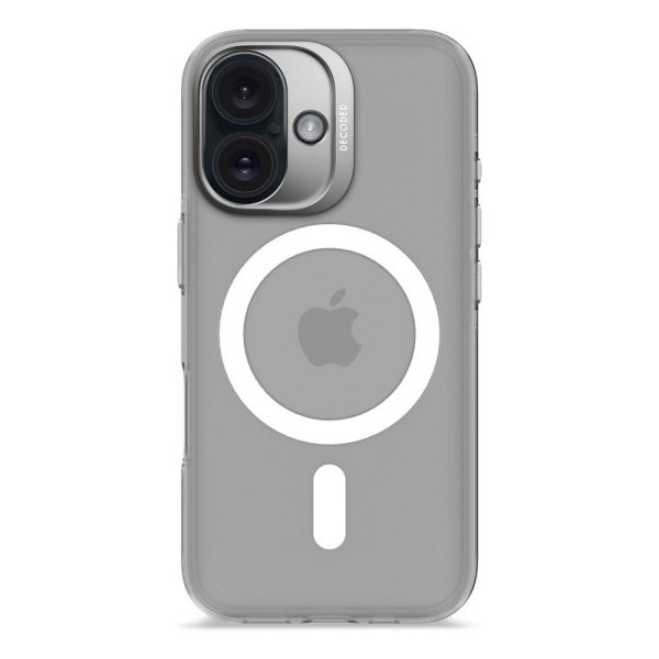 Decoded iPhone 16 Clear Case - 100% Genbrugsplast - MagSafe Kompatibel - Gennemsigtig For Discount