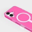 agood company iPhone 16 CLRPRTCT 100% Genbrugs Plastik Cover - Transparent   Candy Pink Online Sale