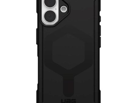 iPhone 16 UAG ESSENTIAL ARMOR Series Cover - MagSafe Kompatibel - Black Fashion