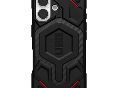 iPhone 16 UAG MONARCH Pro Series Cover - MagSafe Kompatibel - Kevlar Black Online Hot Sale