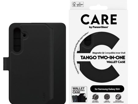 CARE by PanzerGlass Samsung Galaxy S24 Feature Tango 2-in-1 Cover m. Pung - Sort Cheap