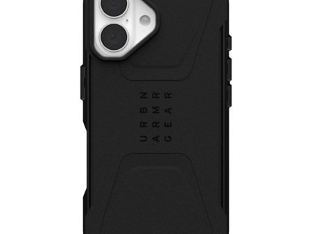 iPhone 16 UAG CIVILIAN Series Cover - MagSafe Kompatibel - Black Online now