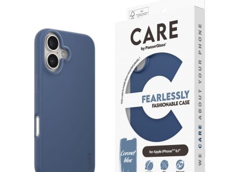 CARE by PanzerGlass iPhone 16 FASHION Fearlessly Fashionable Case - Coronet Blue Online