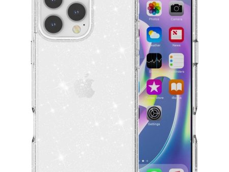 EIDERWOOD iPhone 16 Pro Max Hybrid Plastik Cover - Hvid Glitter Cheap