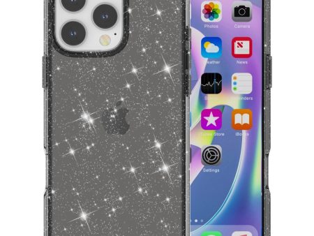 EIDERWOOD iPhone 16 Pro Max Hybrid Plastik Cover - Sort Glitter Sale