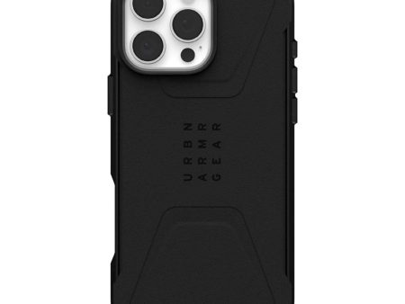 iPhone 16 Pro Max UAG CIVILIAN Series Cover - MagSafe Kompatibel - Black Sale