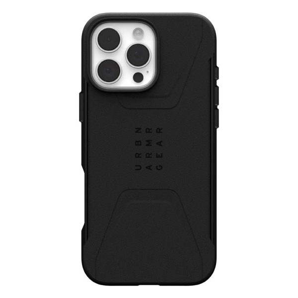 iPhone 16 Pro Max UAG CIVILIAN Series Cover - MagSafe Kompatibel - Black Sale