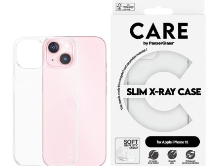 CARE by PanzerGlass iPhone 15 FASHION X-Ray Soft Basic Case - Transparent For Discount