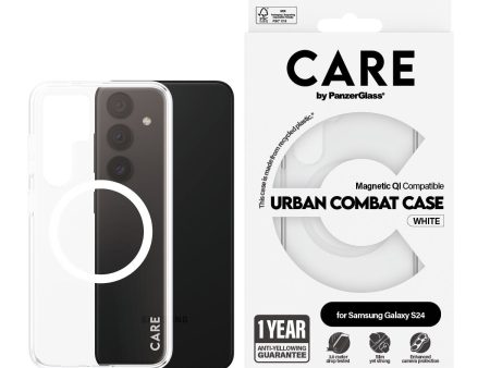 CARE by PanzerGlass Samsung Galaxy S24 FLAGSHIP Urban Combat Case - Transparent For Cheap