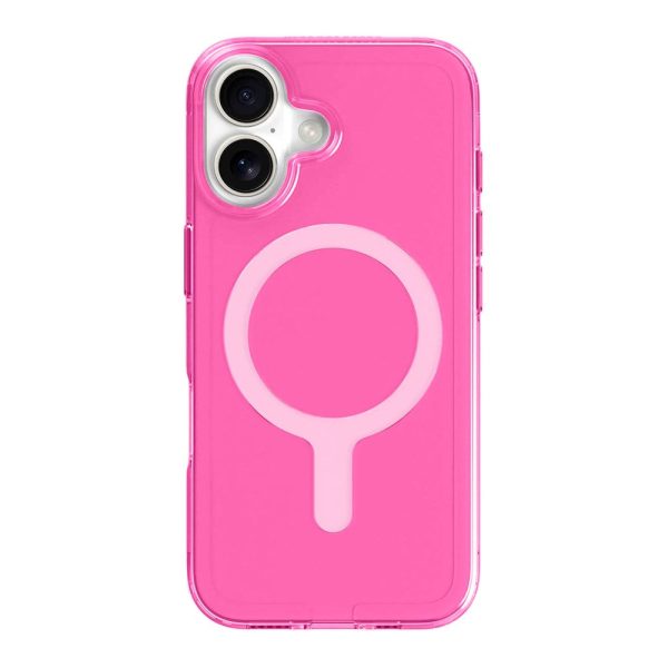 agood company iPhone 16 CLRPRTCT 100% Genbrugs Plastik Cover - Transparent   Candy Pink Online Sale