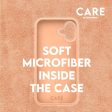 CARE by PanzerGlass iPhone 16 FASHION Fearlessly Fashionable Case - MagSafe Kompatibel - Peach Fuzz Hot on Sale