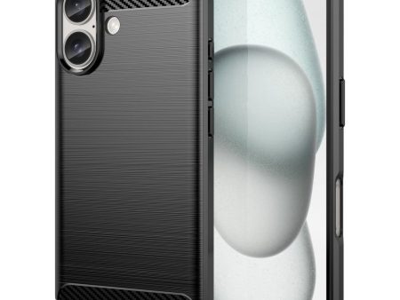 EIDERWOOD iPhone 16 Brushed Carbon Cover - Sort For Sale