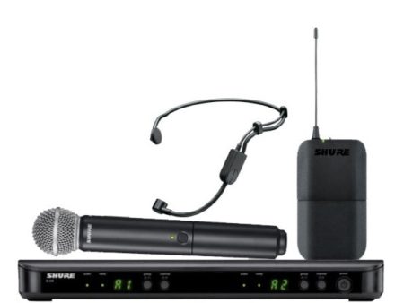 Shure BLX1288 P31 BLX1288 Combo Microphone with PGA31 and PG58 Team Receiver Online now