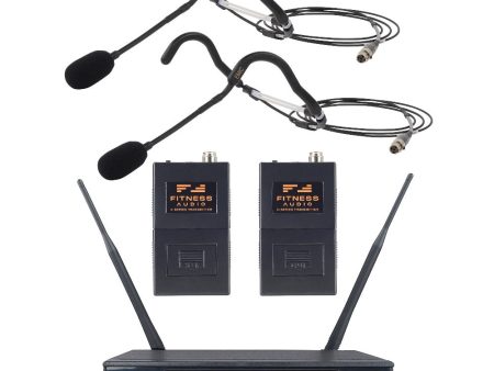 Fitness Audio U-Series Heavy-Use System Bundle with Two EMic Headset Microphones For Discount