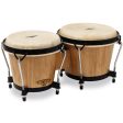 Latin Percussion CP221-DW Bongos Dark Wood Online Sale