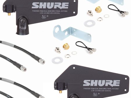 Remote Antenna Extension Kit for Shure GLXD4R+ Reciever Online Sale