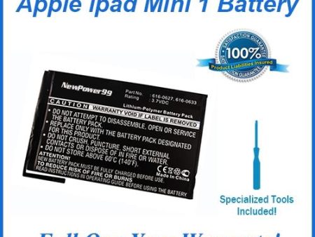 Apple iPad Mini 1 Battery with Special Installation Tools Online