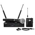 Shure QLXD124-85 Bodypack and Vocal Combo System with WL185-SM58A Sale