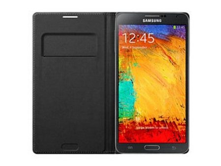 Samsung Flip Wallet for Galaxy Note 3 - Black Online Hot Sale