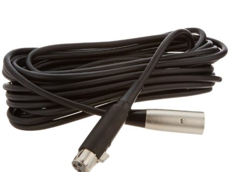 Shure C25B 25  Heavy-Duty Cable, Black XLR Connector on Microphone End Cheap