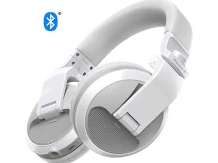 Pioneer HDJ-X5BT Audífonos para DJ con Bluetooth Blanco Brilloso Sale