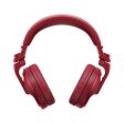 Pioneer HDJ-X5BT Audífonos para DJ con Bluetooth Rojo Metálico Fashion