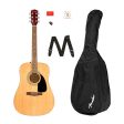 Fender FA-115 Dreadnaught Pack V2 Natural Hot on Sale