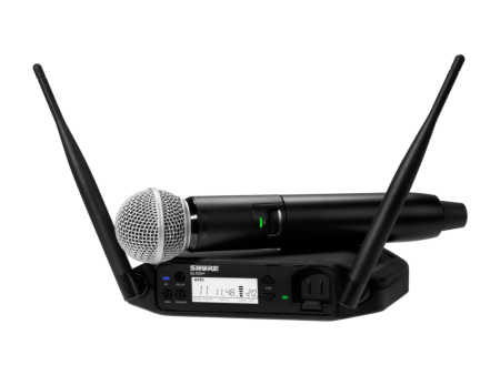 Shure GLXD24+ Vocal Digital Wireless Microphone System with SM58 Handheld Transmitter Discount