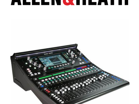 (E12) SQ5 - 24 mic pres  48 max inputs Mixer Digital Allen & Heath Hot on Sale