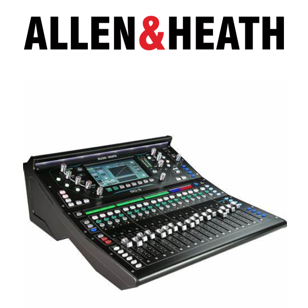 (E12) SQ5 - 24 mic pres  48 max inputs Mixer Digital Allen & Heath Hot on Sale