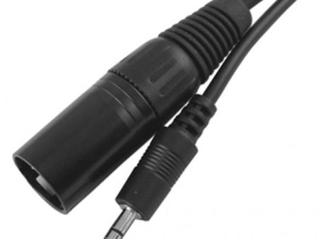 Male XLR to 3.5mm Stereo Plug (6 FT) Supply