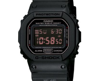 Casio G-SHOCK Standard Digital Watch DW-5600MS-1 - Black Supply