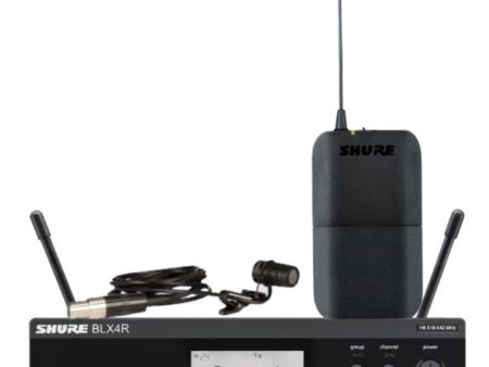 Shure BLX14R W85 Wireless Rack-mount Presenter System with WL185 Lavalier Microphone Discount