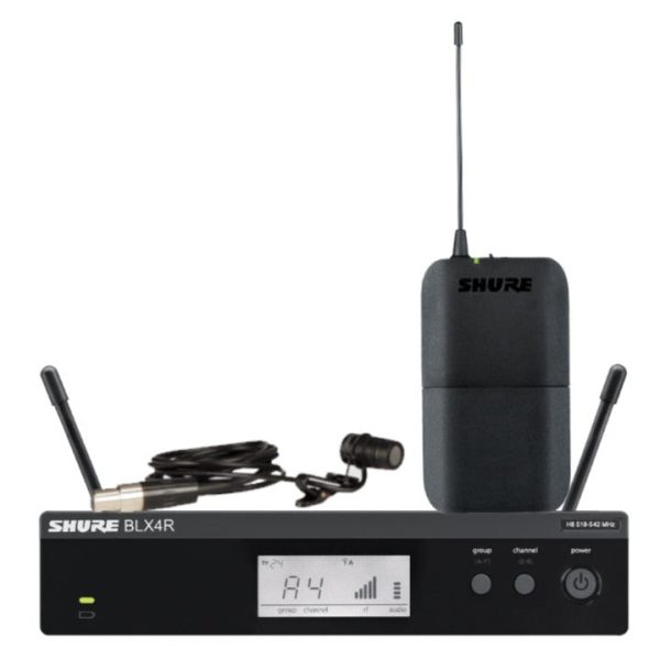 Shure BLX14R W85 Wireless Rack-mount Presenter System with WL185 Lavalier Microphone Discount