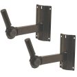 Adjustable Wall-Mount Brackets for Speakers (Pair) on Sale