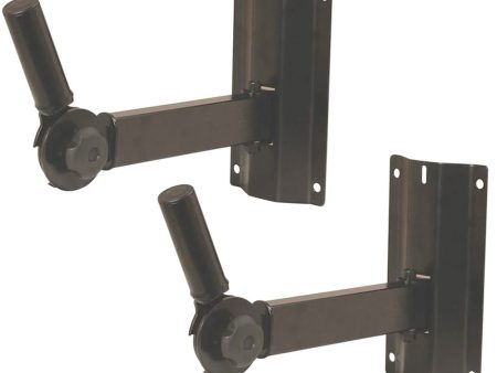 Adjustable Wall-Mount Brackets for Speakers (Pair) on Sale