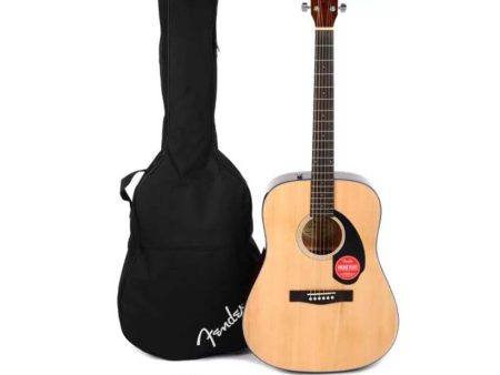 Fender CD-60S Paquete Dreadnought V2 Natural Hot on Sale