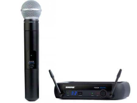 Shure PGXD24 SM58 Sistema de Micrófono Inalámbrico Digital For Cheap