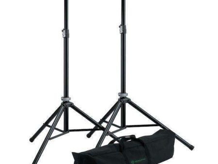 König & Meyer (K & M) 21449 Speaker Stand Package - only 3kg each with 50kg load capacity For Cheap