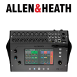 (E12) CQ-18T - 16 mic pres TOUCH SCREEN Mixer Digital Allen & Heath Supply