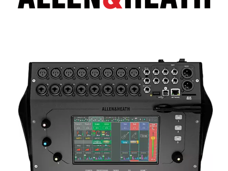 (E12) CQ-18T - 16 mic pres TOUCH SCREEN Mixer Digital Allen & Heath Supply