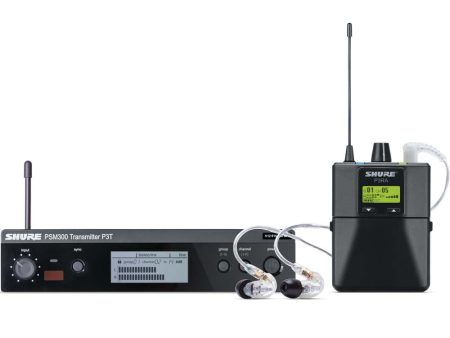 Shure PSM300 P3TRA215CL Wireless In-ear Monitor System - G20 Band Hot on Sale