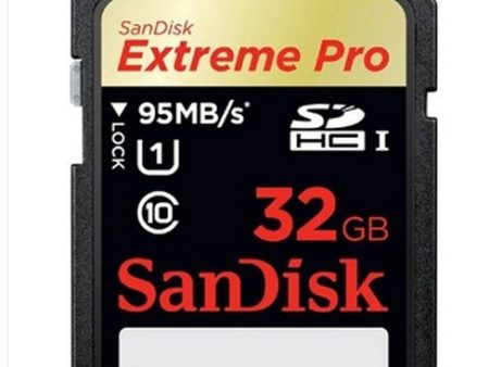 Sandisk Extreme Pro 32GB 95MB s SD   SDHC Card Memory Cards Online