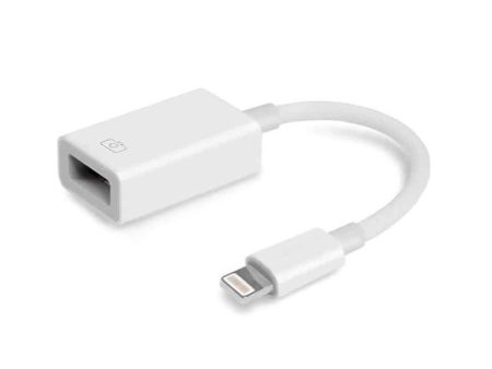 USB to Lightning - iPhone and iPad Adapter USB Female OTG Data Sync Cable Online Hot Sale