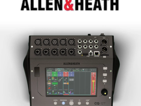 (E12) CQ-12T - 10 mic pres TOUCH SCREEN Mixer Digital Allen & Heath Cheap