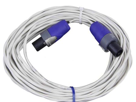 100  In-Wall Speaker Cable with Speakon Connectors Hot on Sale