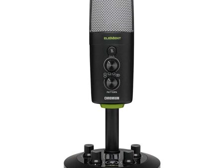 Mackie EM-CHROMIUM USB Condenser Microphone with 2-channel Mixer Online Hot Sale