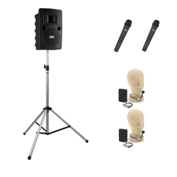 Anchor Audio Liberty (XU4), Anchor-Air Portable Microphones with 4 Wireless Microphones on Sale