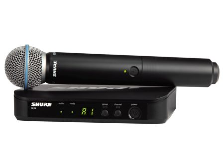 Shure BLX24R B58 Wireless Vocal Rack-Mount Set with Beta 58A Microphone on Sale